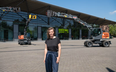 Katja Aufleger THE HUDDLE Eröffnung