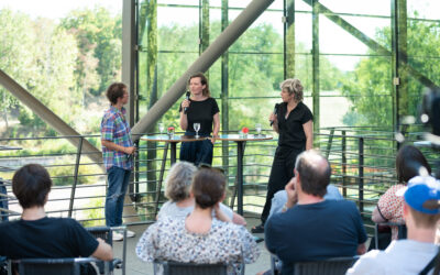 Katja Aufleger THE HUDDLE Eröffnung