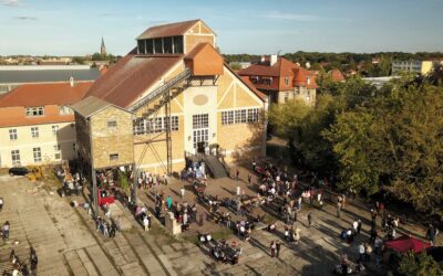 2 E WERK Luckenwalde aerial photograph 2019 Copyright of E WERK Luckenwalde and Tim Haber